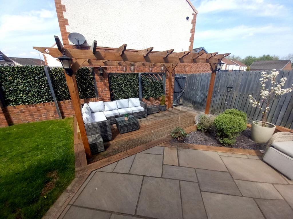 Rear garden