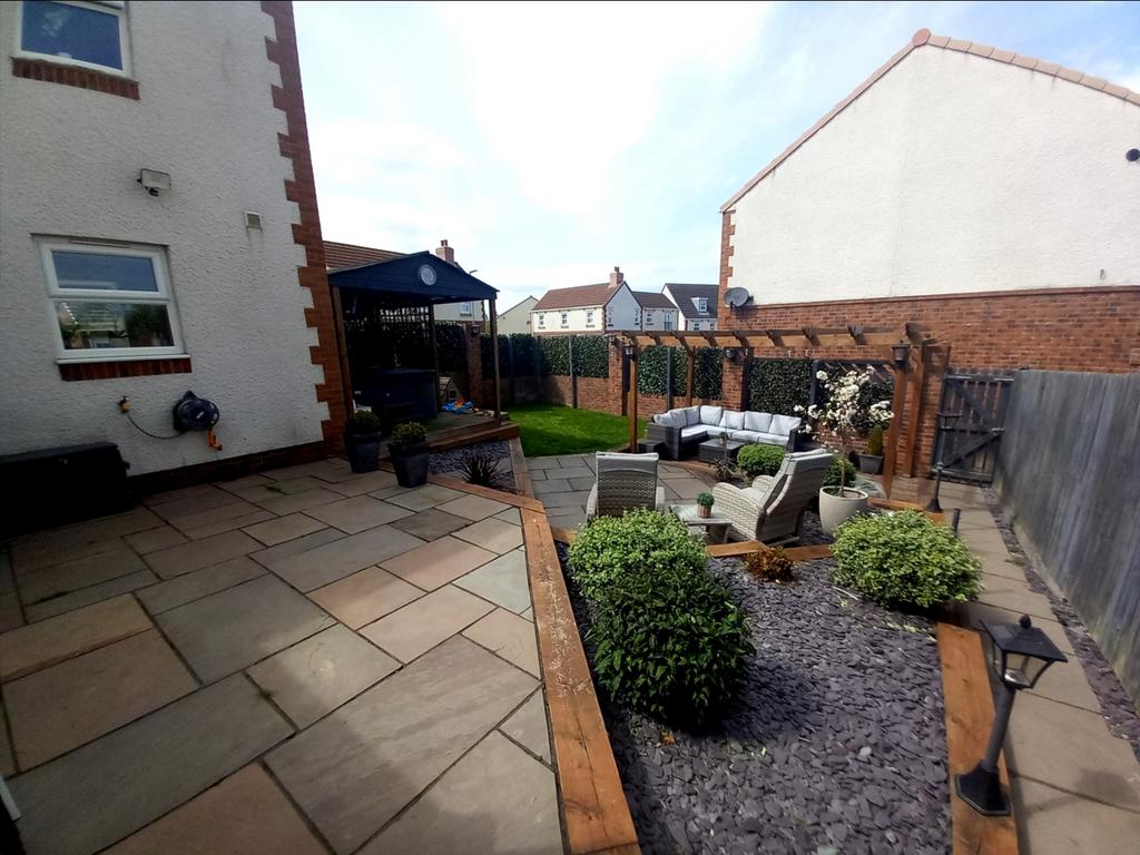 Rear garden