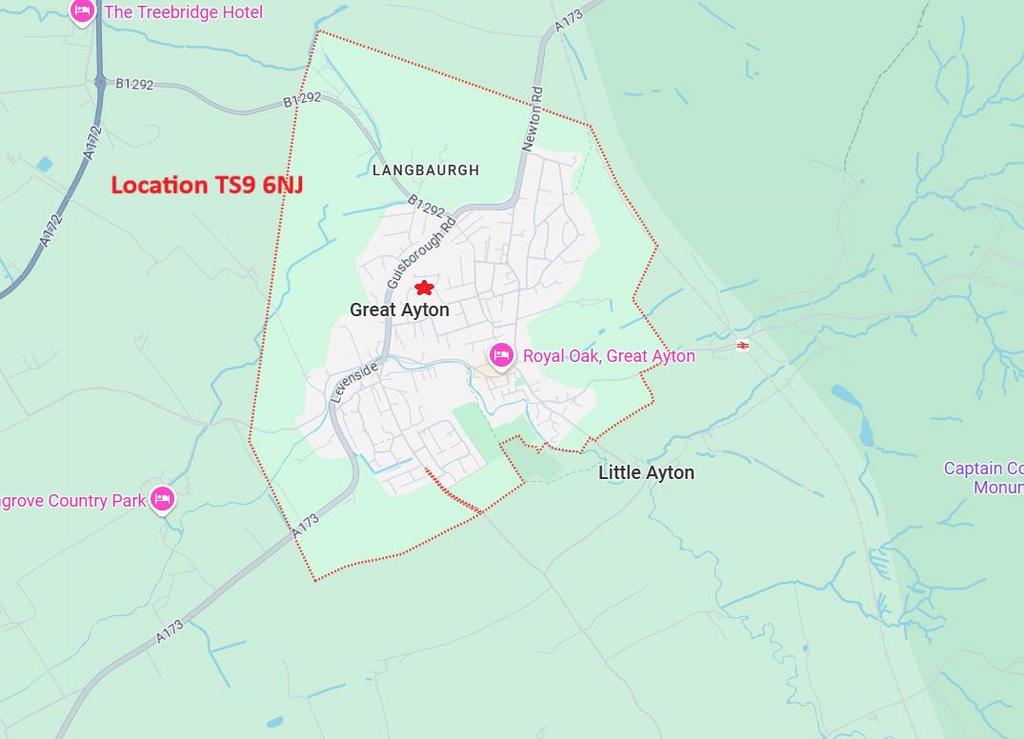 Location Map Great Ayton