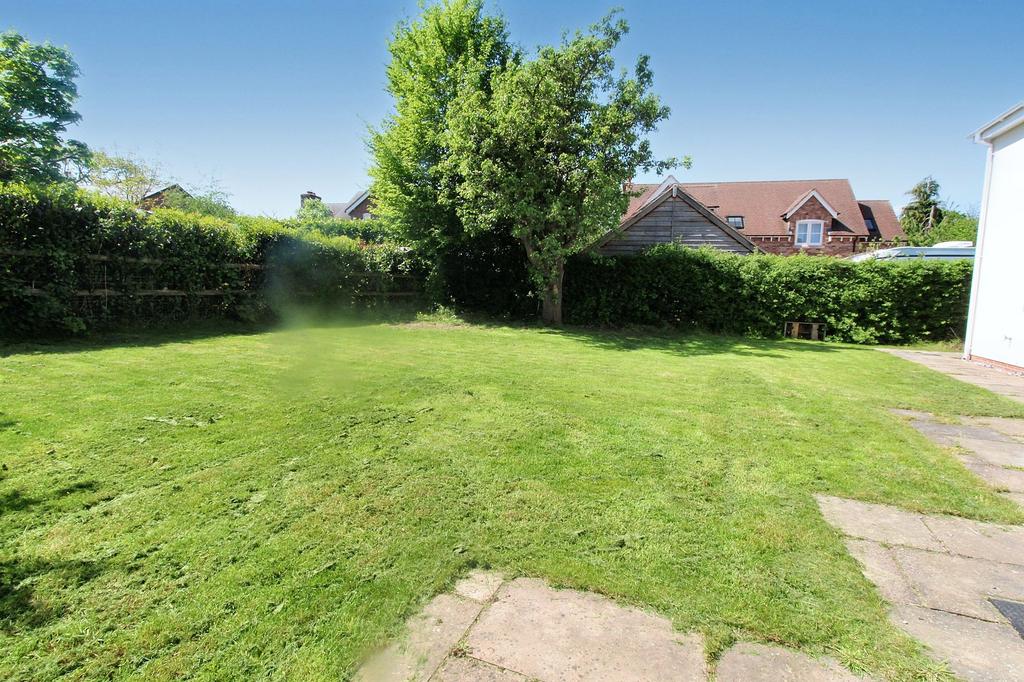 Rear garden