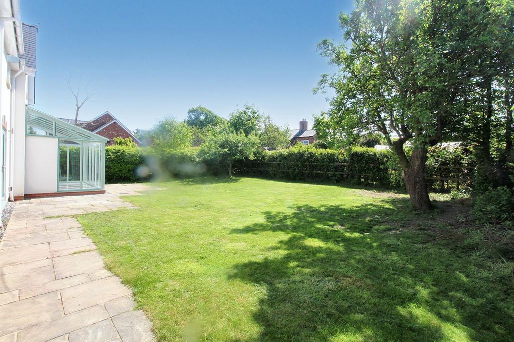 Rear garden