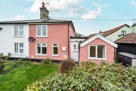 2 bedroom semi-detached house for sale, Mill Cottages, The Green, Stowupland