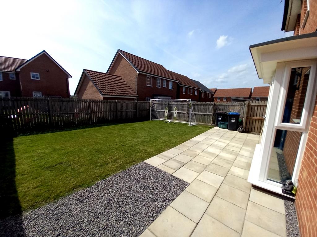 Rear garden