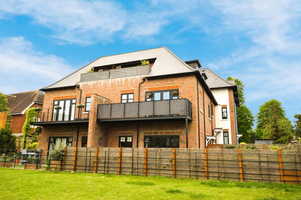 Rear of property