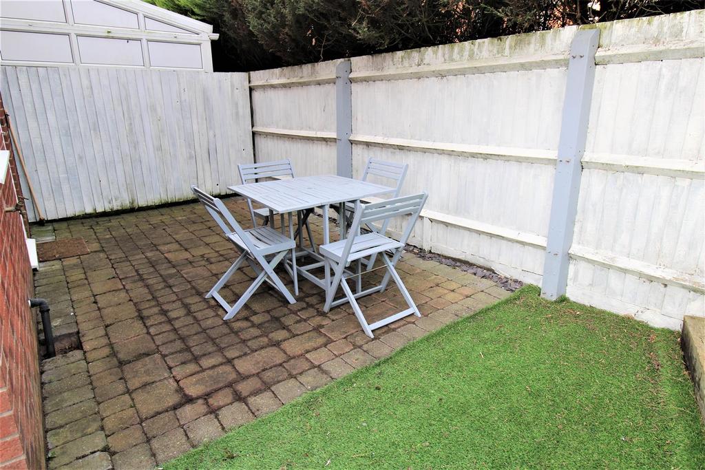 Rear garden