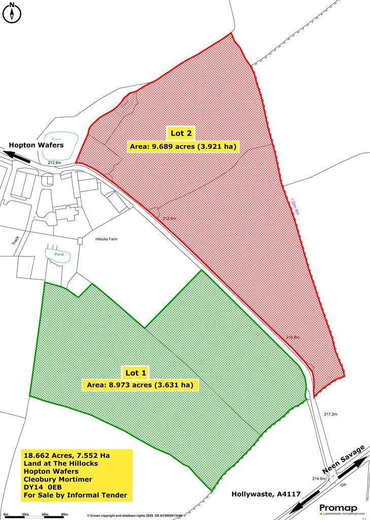 Land at The Hillocks - Plan