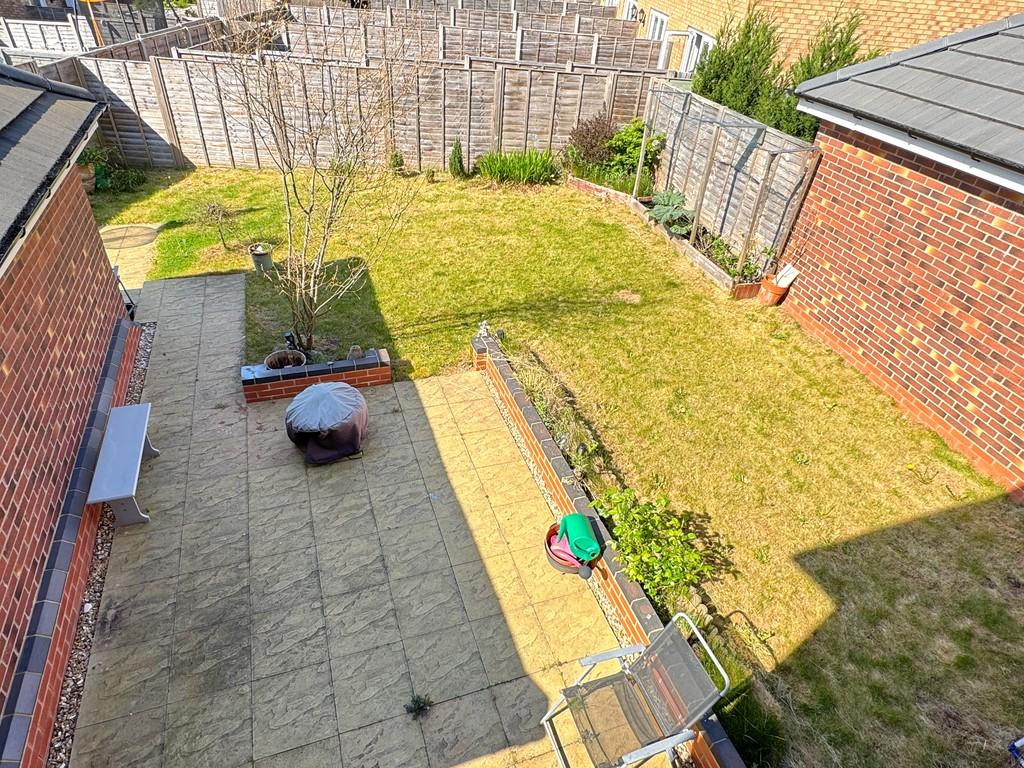Rear Garden from upstairs