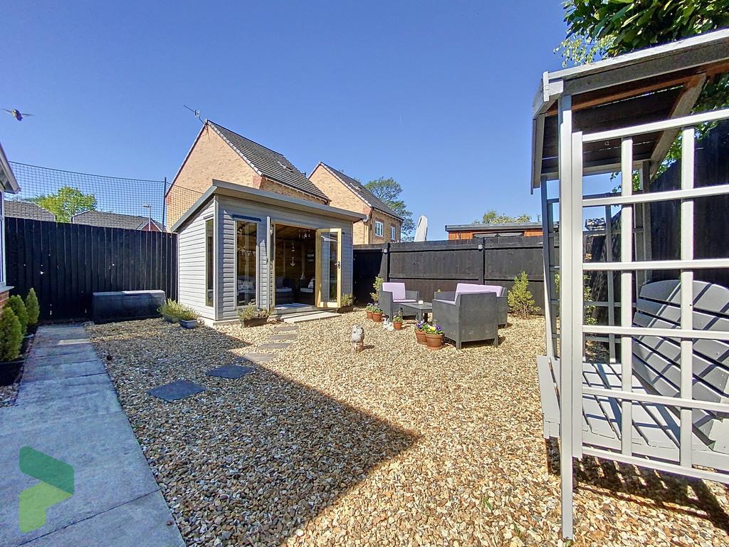 Rear Garden and Summer House