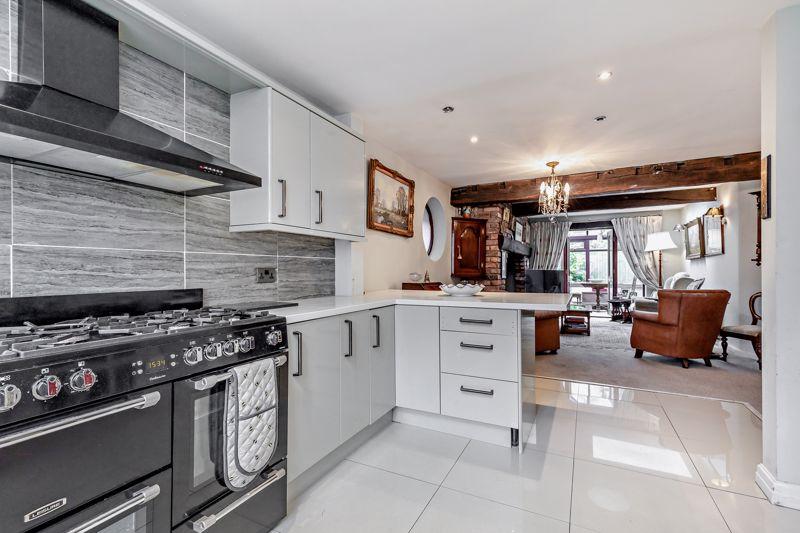 Kitchen open to...