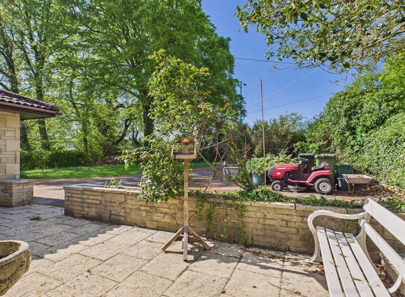 Front patio area