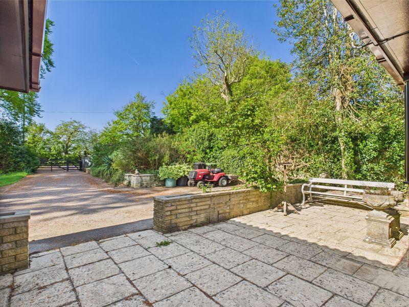 Front patio area