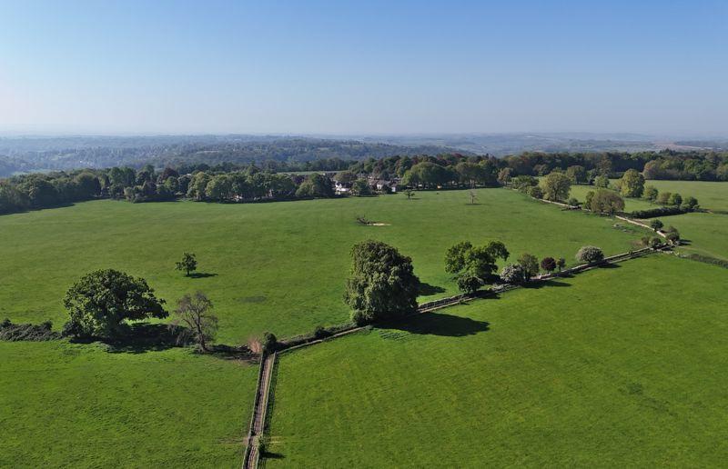 Aerial view to south