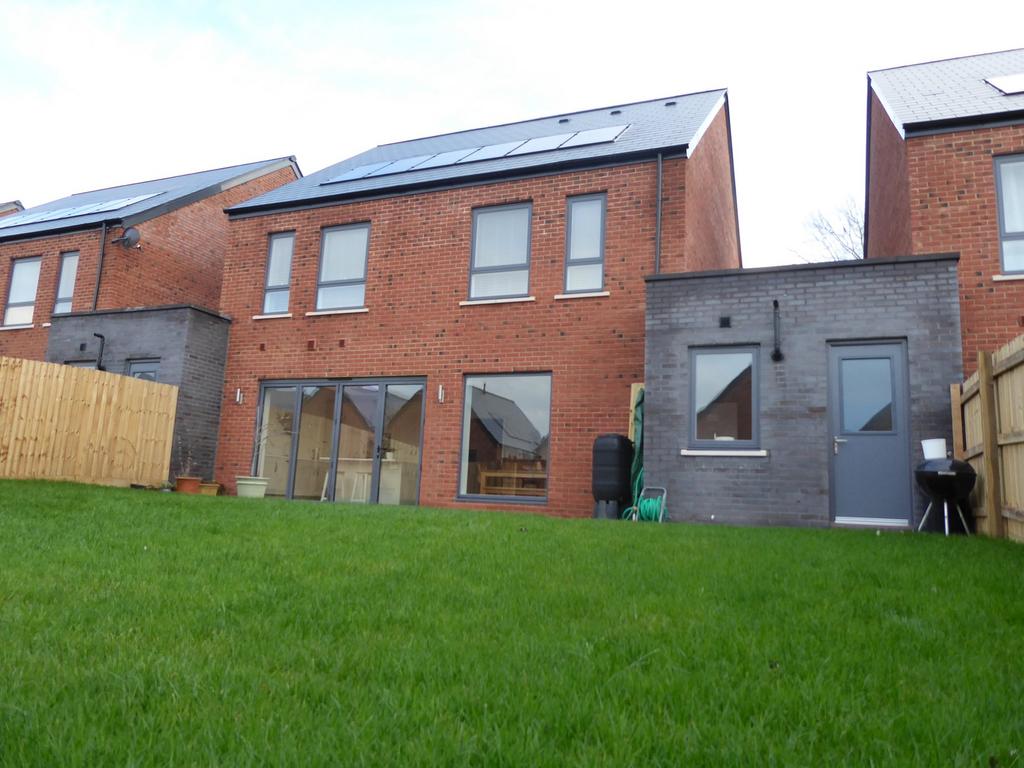 Rear of property