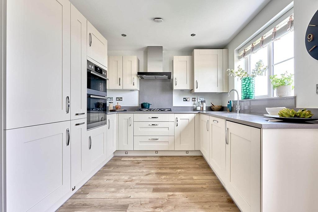 A brand new, modern kitchen is ready to go from...
