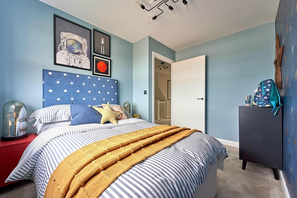 A double bedroom makes plenty of room for older...