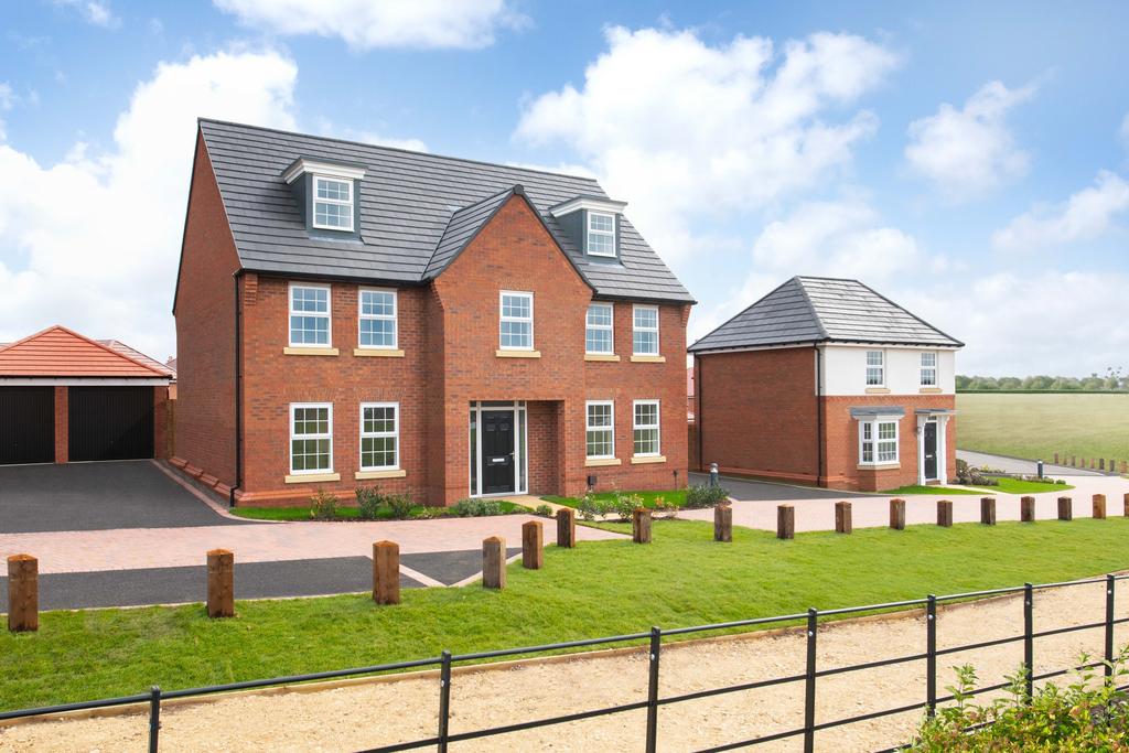External view of the five bedroom Lichfield home