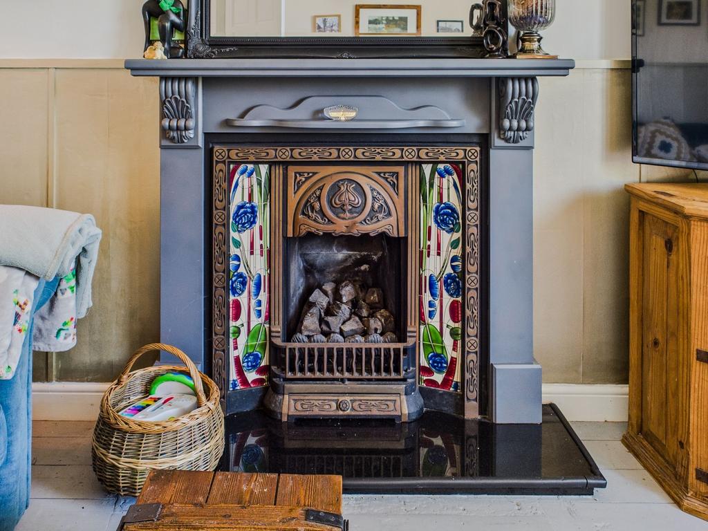Lounge Gas Converted Fireplace