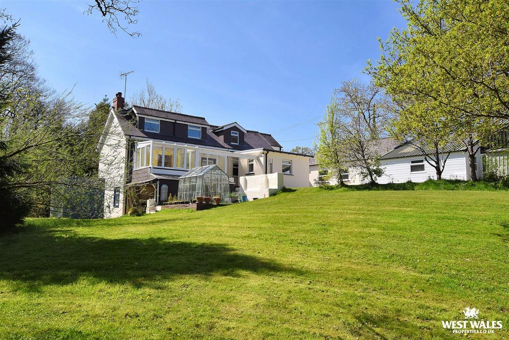 View from Stream of Grounds &#43; House
