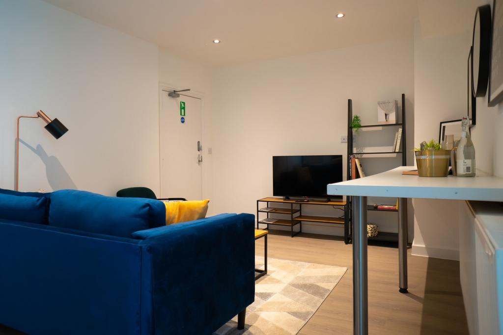 A stylish and inviting living room, perfect for...