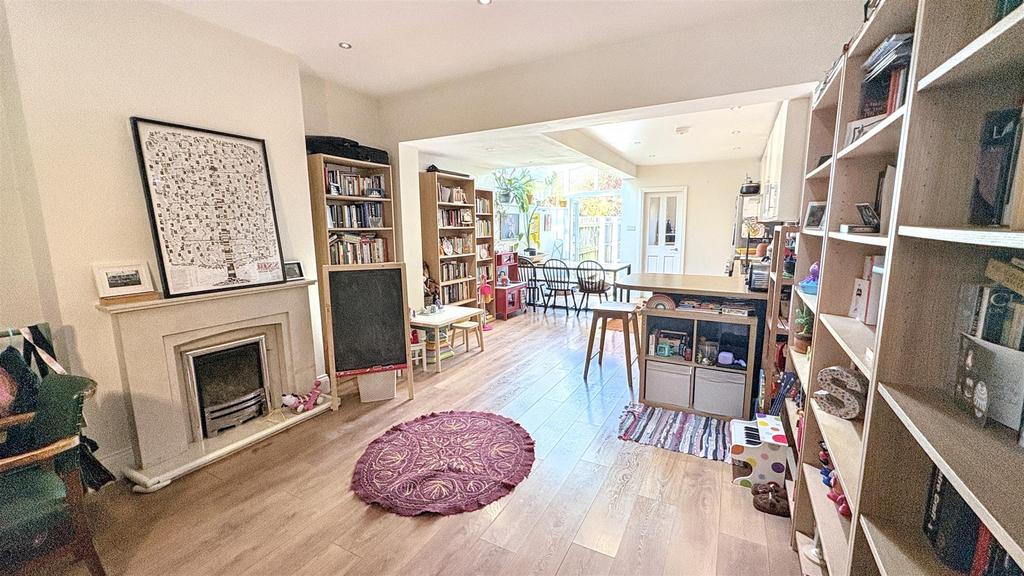 Open Plan Living and Extended Kitchen