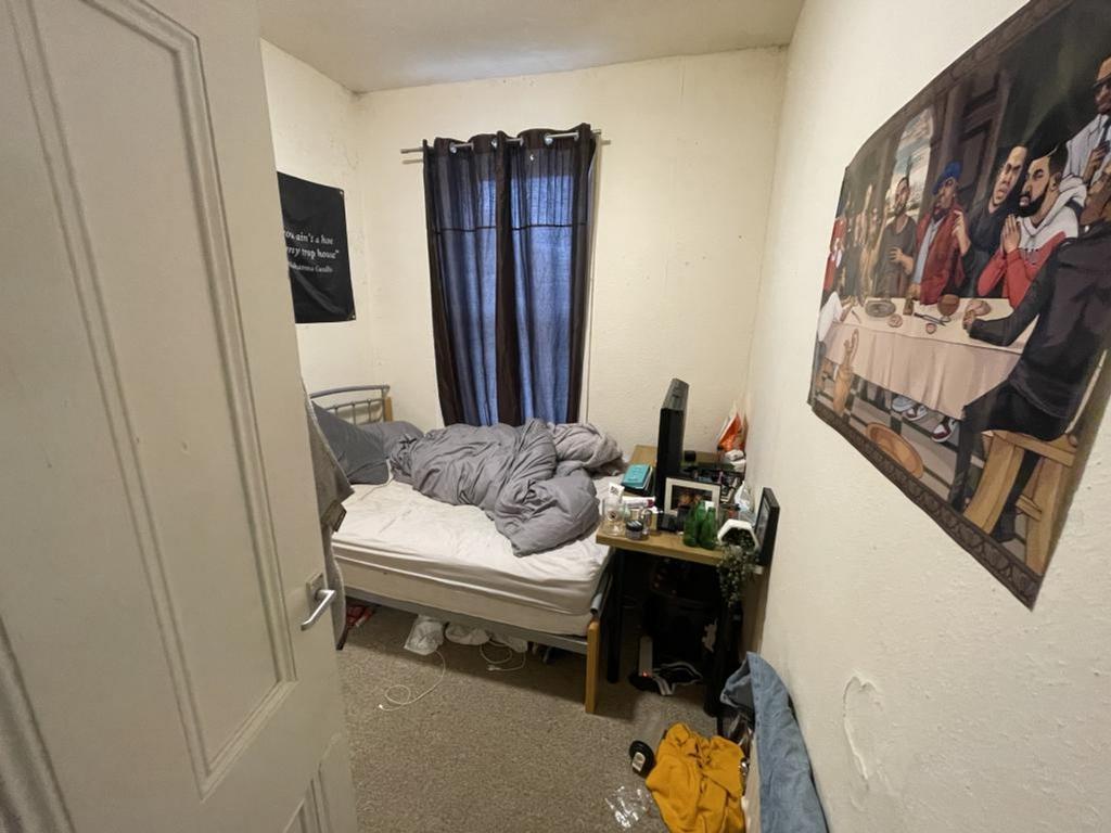 A cozy double bedroom with character, featuring...