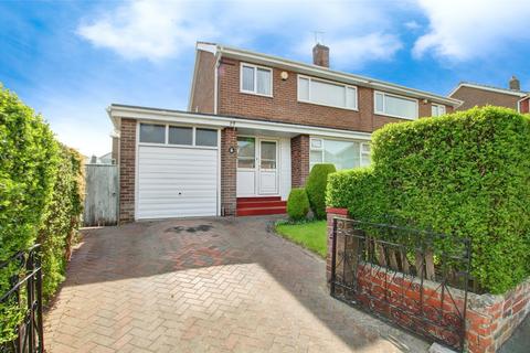 3 bedroom semi-detached house for sale, Cumberland Road, Consett, County Durham, DH8