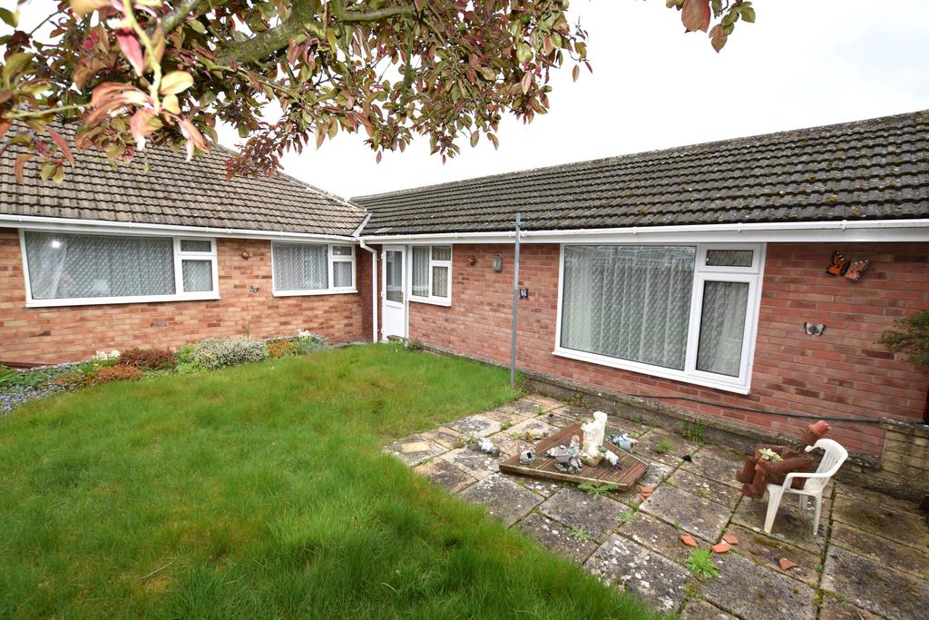 Rear view of bungalow