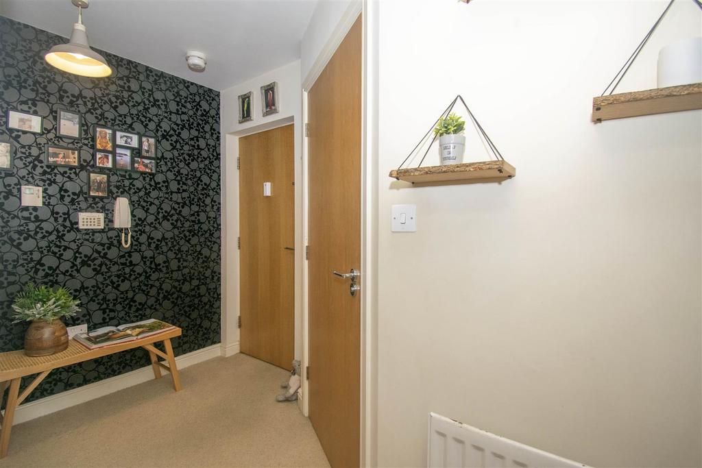 Private entrance hallway