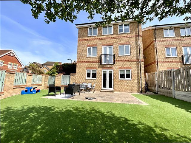 Rear garden