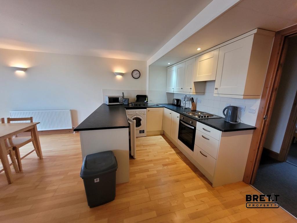 Kitchen/Dining and Living Room