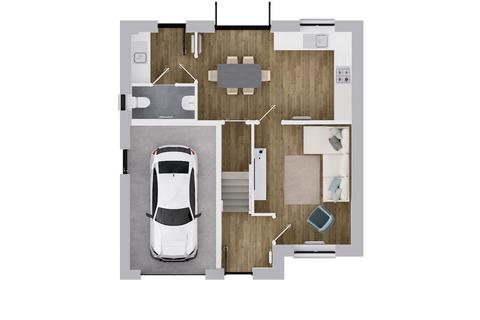 4 bedroom semi-detached house for sale, Plot 37, Muirkirk at Elm Drive, Elm Drive PH10