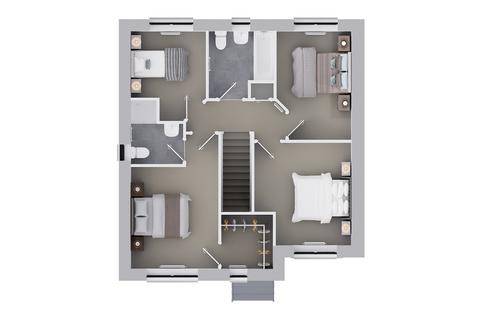 4 bedroom semi-detached house for sale, Plot 37, Muirkirk at Elm Drive, Elm Drive PH10