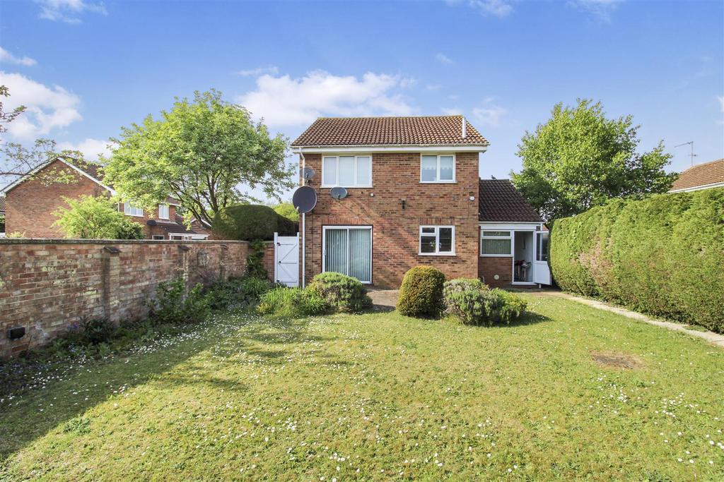Rear of property