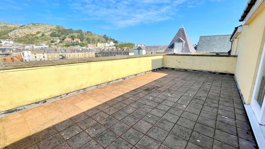 Large roof terrace