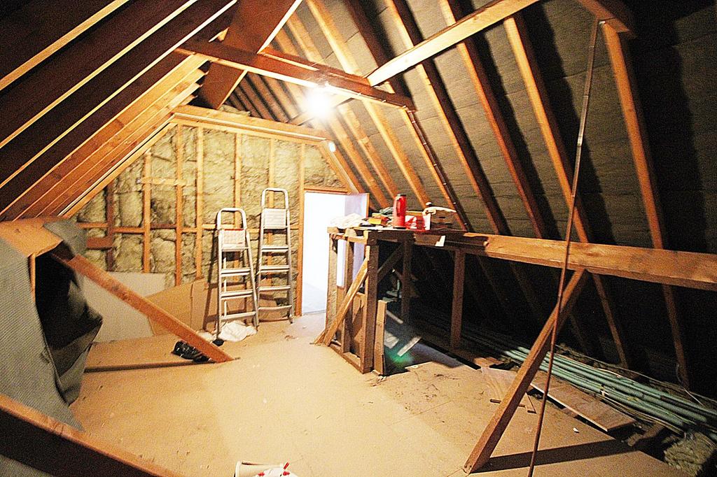 Attic Storage Room