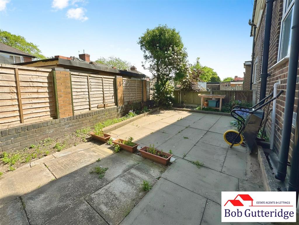 Rear garden