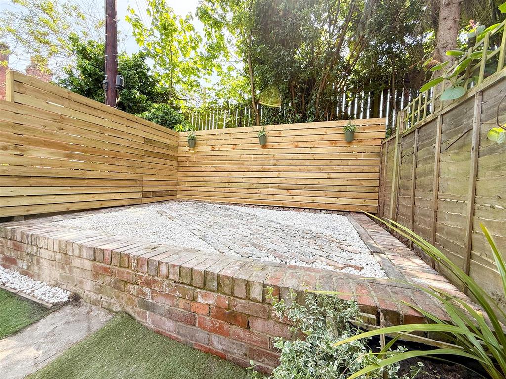 Rear garden