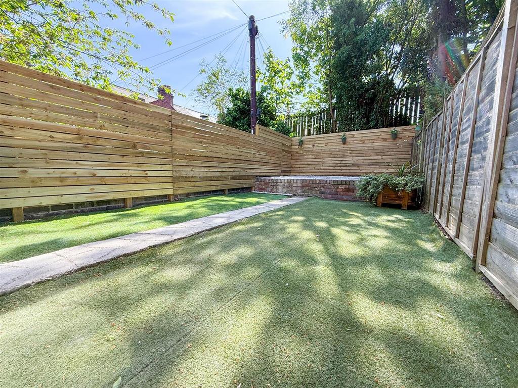 Rear garden