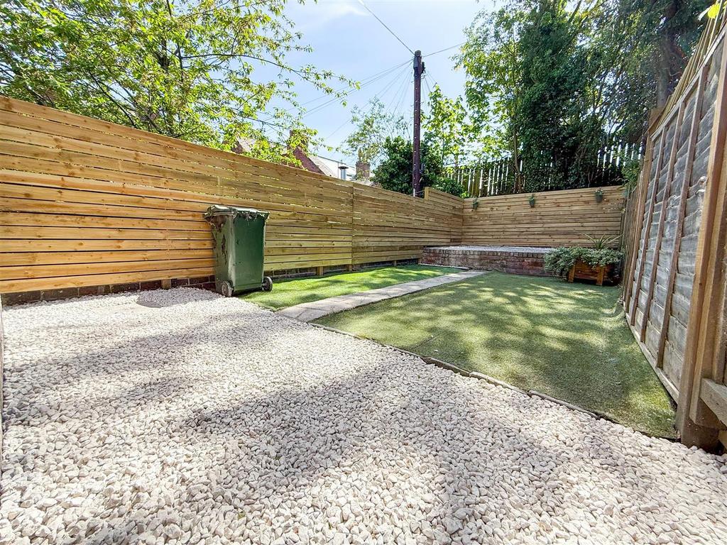 Rear garden
