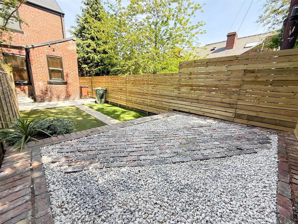 Rear garden