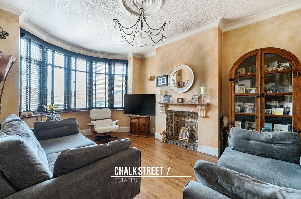 Living room, fireplace