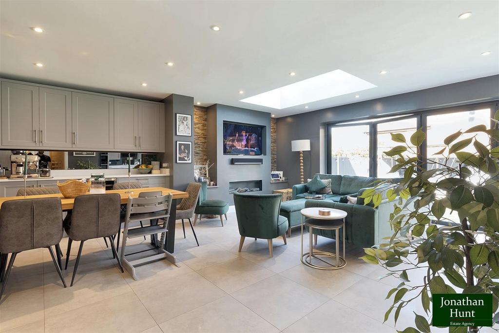 Open plan kitchen