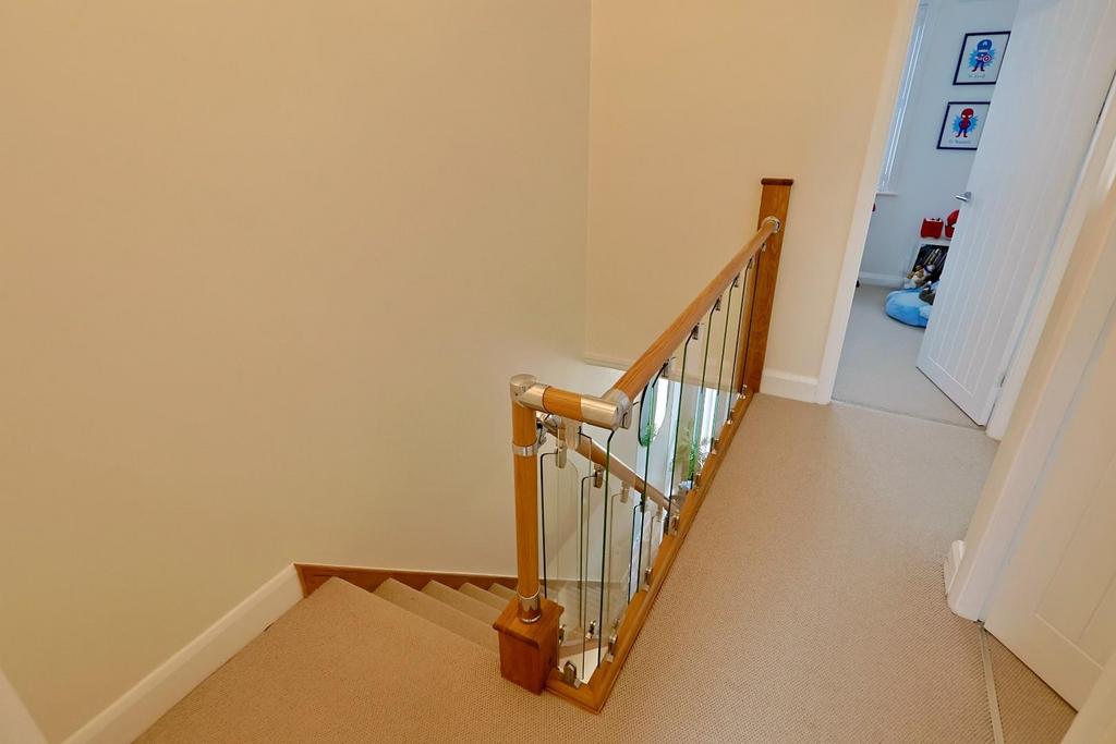 Glass & Oak Stairs