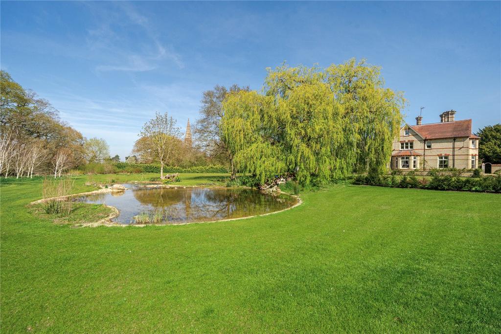 Landscaped Pond
