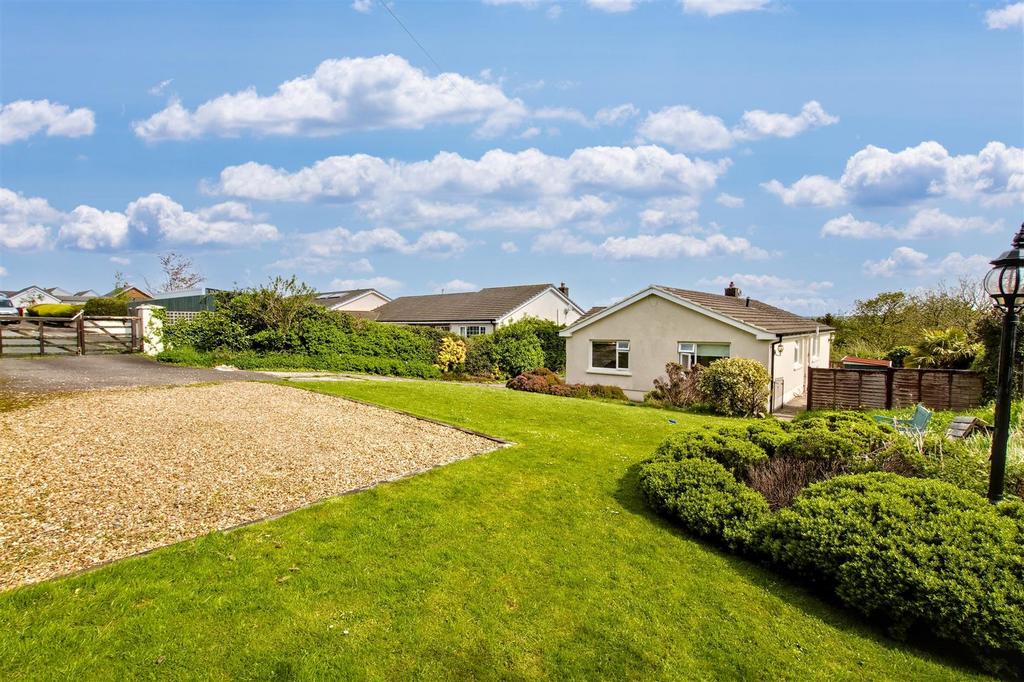 Front garden and parking