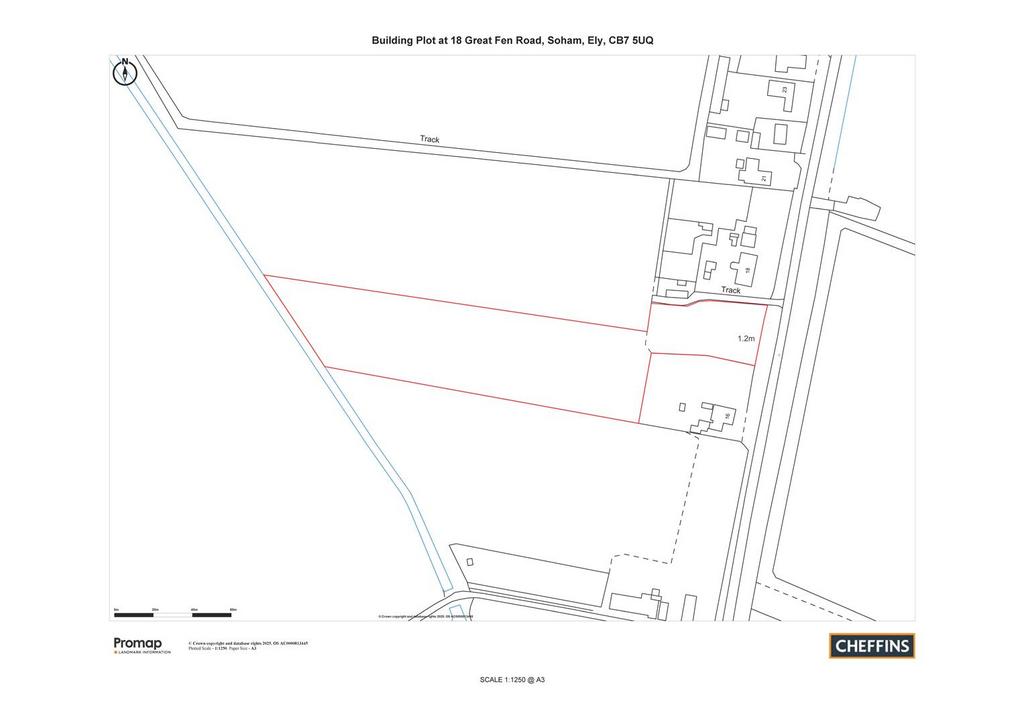 Building Plot at 18 Great Fen Road, Soham - Land R