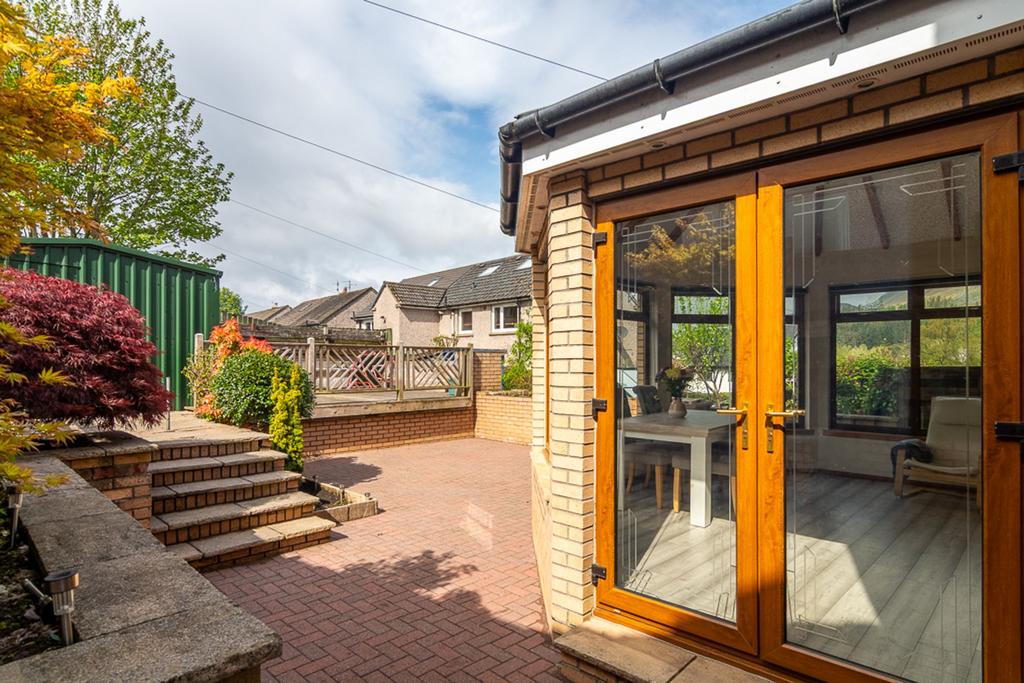 Rear garden