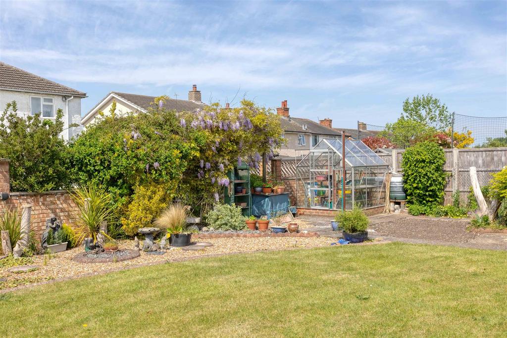 West facing garden