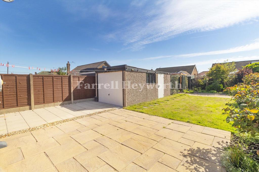 Rear garden