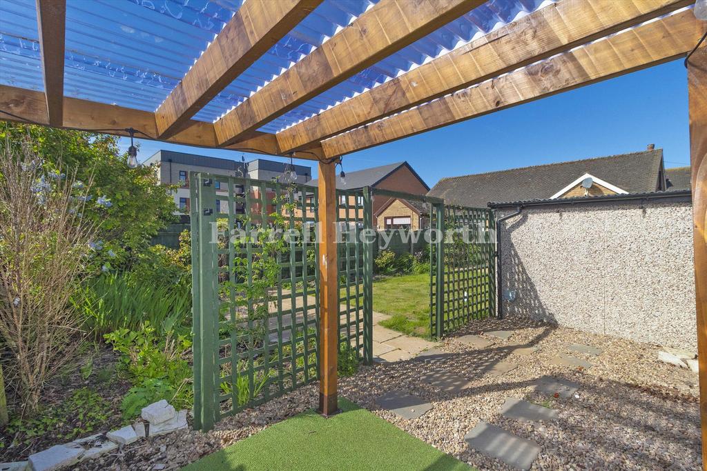 Rear garden view 3